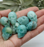 Crystals ~ Amazonite Mini Skulls