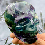 Crystals ~ Flourite Skull 2.54 lb