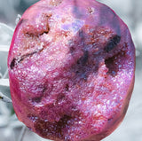 Crystals ~ Druzy Aura Quartz Skull 1.88 lb