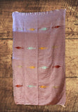Rose Thunderbird Mexican Blanket