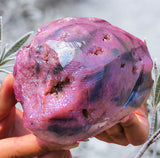 Crystals ~ Druzy Aura Quartz Skull 1.88 lb