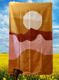 Mexican Blanket in Moon Rising Design