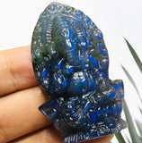 Crystals ~ Labradorite Ganesh