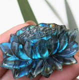 Crystals ~ Labradorite Lotus Flower
