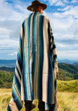 Mexican Baja Blanket Serape Design