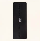 teeki crystal design - yoga mat - eco-friendly natural tree rubber – Non-Toxic, Ultra-Grip & 6mm thick for comfort