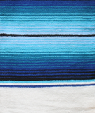 Mexican Baja Blanket Serape Design