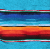 Mexican Baja Blanket Serape Design