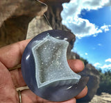 Crystals ~ Druzy Quartz Agate Moon II