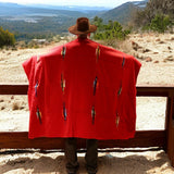 Mexican Blanket ~ Thunderbird (Red) - SHIPS FREE!