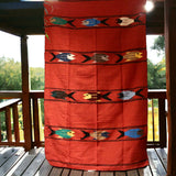 Mexican Blanket ~ Manta de Pescado (Rust) - SHIPS FREE!