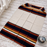 Mexican Wool Aztec Blanket – Desert Stone
