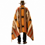 Mexican Wool Aztec Blanket – Desert Clay
