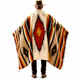 Rust Mexican Aztec Blanket XL – South West Sunset