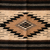 Mexican Wool Aztec Blanket – Desert Shadow