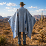 Baby Blue Mexican Thunderbird Blanket – Sky Mist