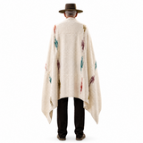 Ivory Mexican Thunderbird Blanket – White Dunes