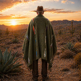 Agave Green Mexican Thunderbird Blanket – Earth Agave