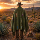 Agave Green Mexican Thunderbird Blanket – Earth Agave