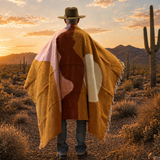 Mexican Moon Rising Blanket – Oaxaca Design