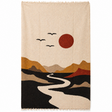 Mexican Blanket in Desert Vibes Design