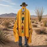 Gold Mexican Fish Blanket – Desert Gold