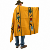 Gold Mexican Fish Blanket – Desert Gold