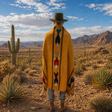 Mustard Mexican Fish Blanket – Desert Amber
