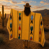 Gold Mexican Fish Blanket – Desert Gold