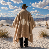 Authentic Mexican Moon Phase Blanket – Handwoven Oaxaca Textile
