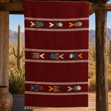 Burgundy Mexican Fish Blanket – Desert Wine