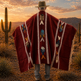 Burgundy Mexican Fish Blanket – Desert Wine