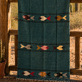 Teal Mexican Fish Blanket – Ocean Spring