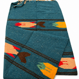 Teal Mexican Fish Blanket – Ocean Spring