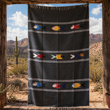 Charcoal Mexican Fish Blanket – Ash Earth