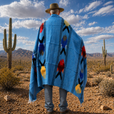 Blue Mexican Fish Blanket – Sky Dune