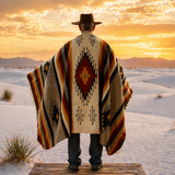 Mexican Wool Aztec Blanket – Gold Desert Dune