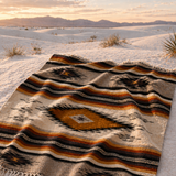 Mexican Wool Aztec Blanket – Golden Healer