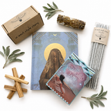 The Starchild Tarot Classic Turquoise Edition Ritual Set by Danielle Noel