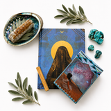 The Starchild Tarot Classic Turquoise Edition Ritual Set by Danielle Noel