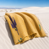 Gold Mexican Thunderbird Blanket – Desert Gold