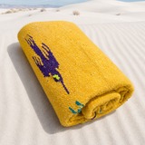 Gold Mexican Thunderbird Blanket – Desert Gold