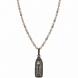 African Opal Labradorite Buddha 108 Mala
