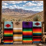 Gold Mexican Aztec Diamond Blanket – Solar Gold
