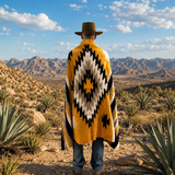 Gold Mexican Aztec Diamond Blanket – Solar Gold