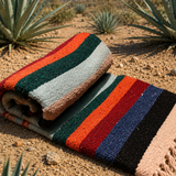 Mint Green Mexican Aztec Diamond Blanket – Dusty Mint