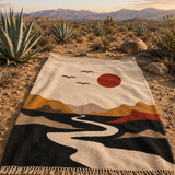 Mexican Blanket in Desert Vibes Design