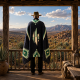 Blue Mexican Aztec Eagle Blanket – Sky Earth