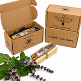 Palo Santo Cleansing Kit with Crystal & Lavender