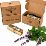 Palo Santo Cleansing Kit with Crystal & Lavender